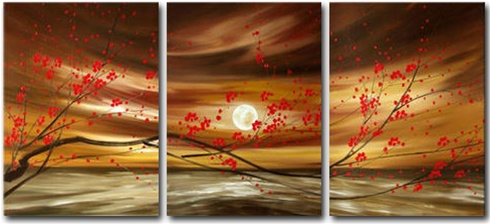 russet hoops original artwork 50 off canvas paintings